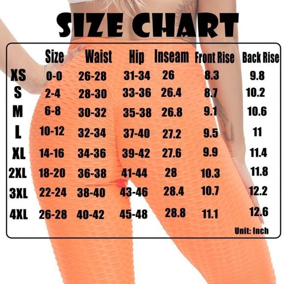 ⭐️FAMOUS TikTok High Waisted Ruched Butt Lift Texture Leggings⭐️ - Picture 5 of 5